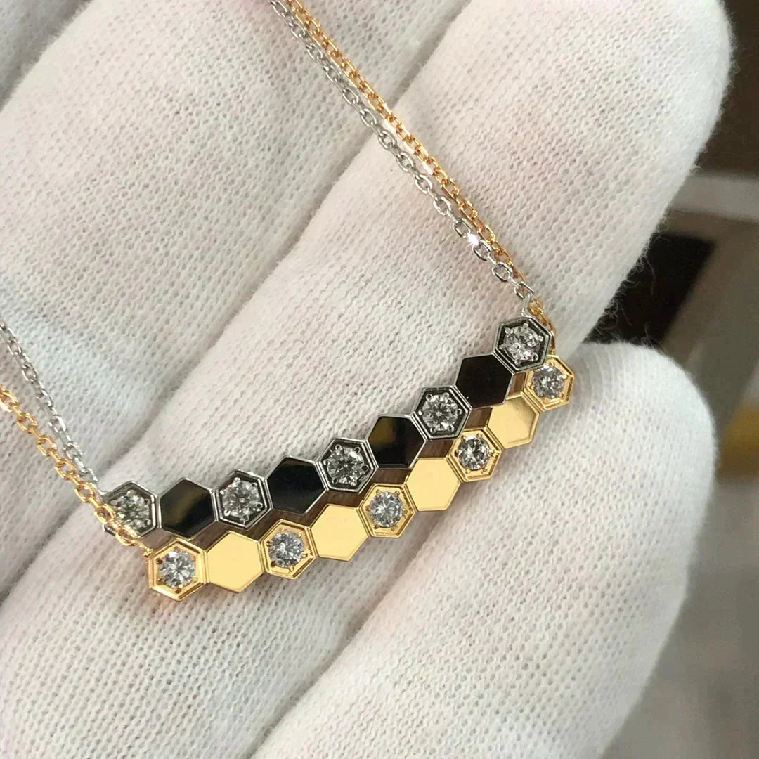 [⭐Aura]BEE LOVE NECKLACE DIAMOND