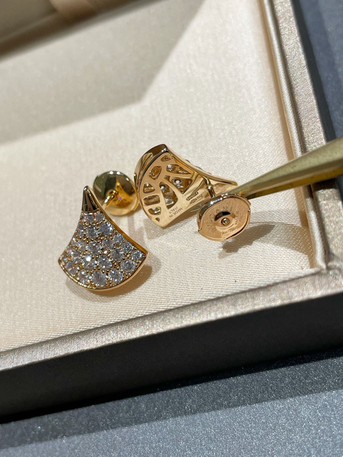 [⭐Aura]DREAM STUD EARRINGS DIAMOND