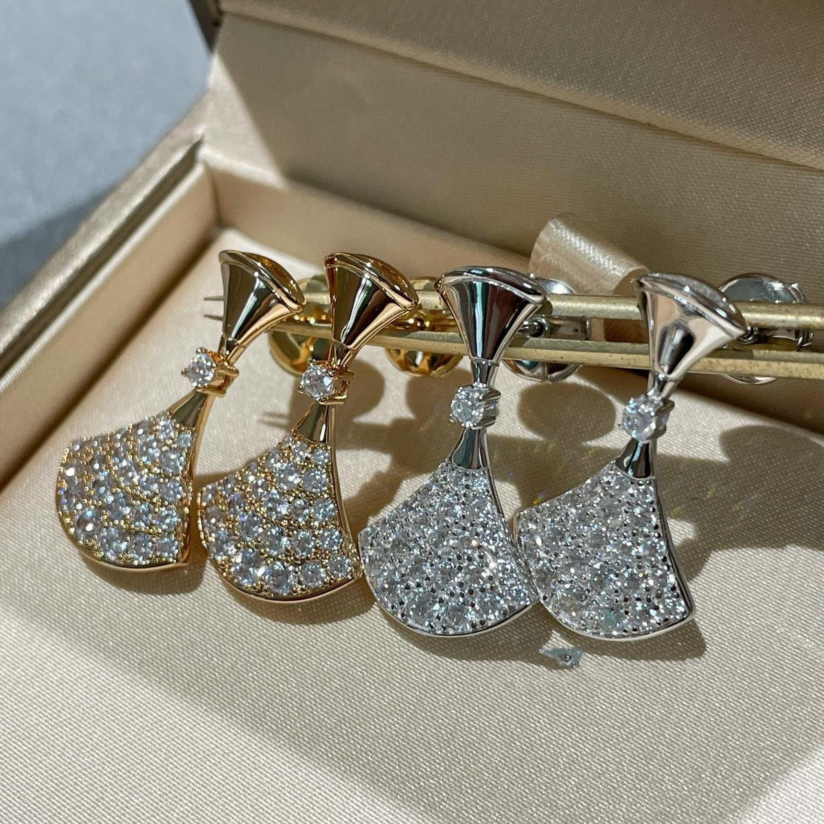 [⭐Aura]DREAM EARRINGS DIAMOND