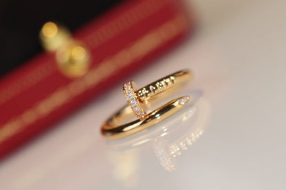 [⭐Aura]JUSTE RING 2.65MM GOLD DIAMOND