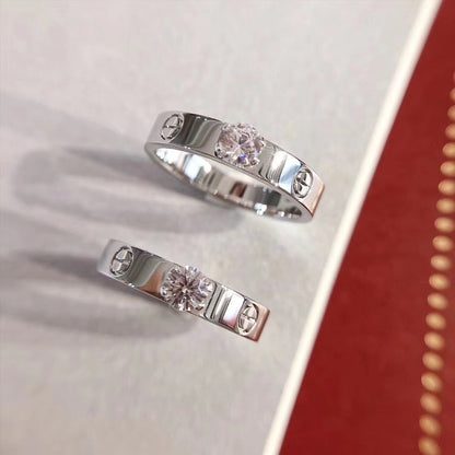 [⭐Aura]LOVE RING 3.6MM 1 BIG DIAMOND