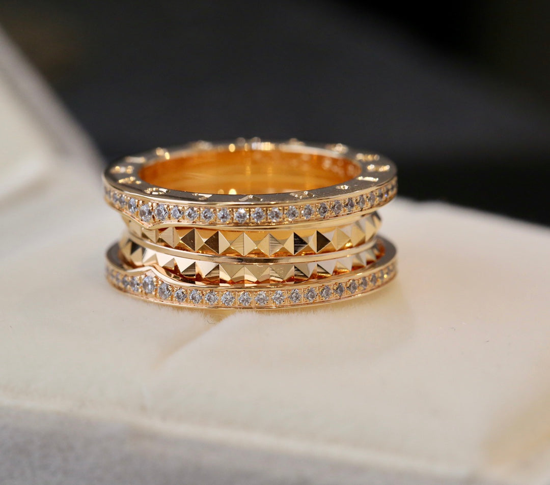 [⭐Aura]ZERO 1 GOLD DIAMOND RING