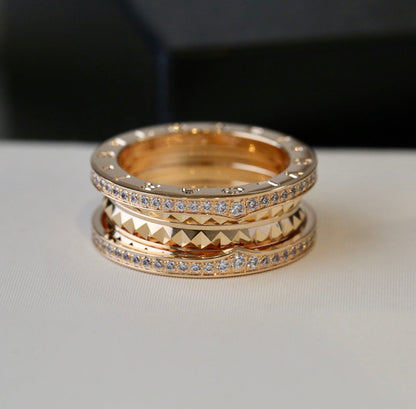 [⭐Aura]ZERO 1 GOLD DIAMOND RING