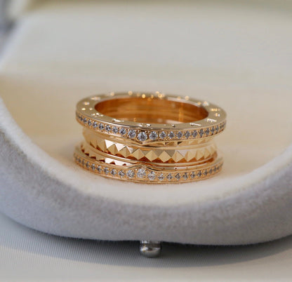 [⭐Aura]ZERO 1 GOLD DIAMOND RING