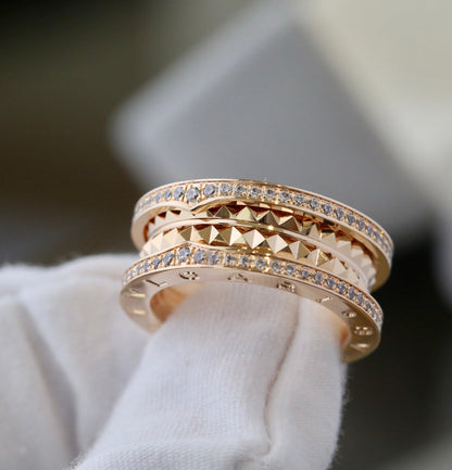[⭐Aura]ZERO 1 GOLD DIAMOND RING