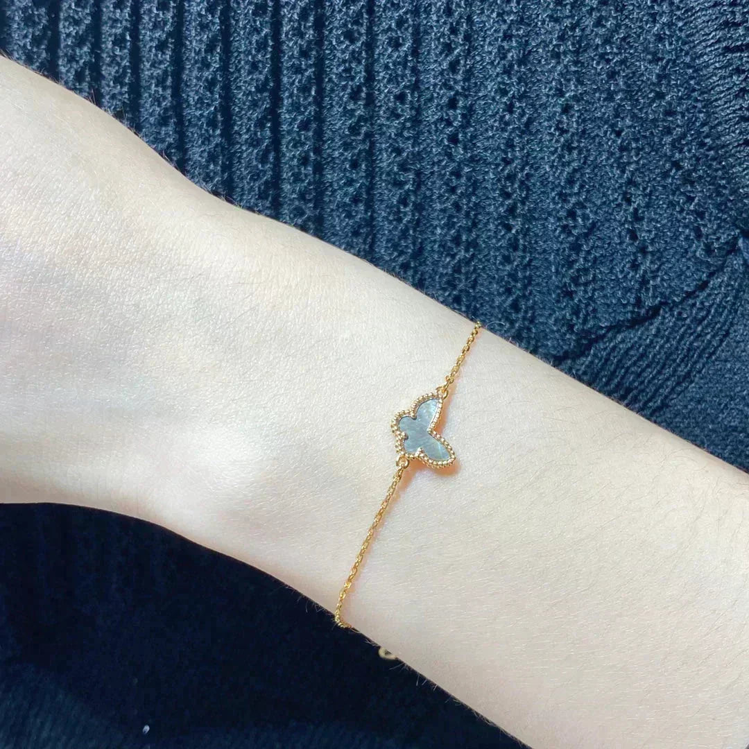 [⭐Aura]BUTTERFLY DARK MOP BUTTERFLY BRACELET