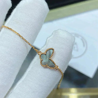 [⭐Aura]BUTTERFLY DARK MOP BUTTERFLY BRACELET