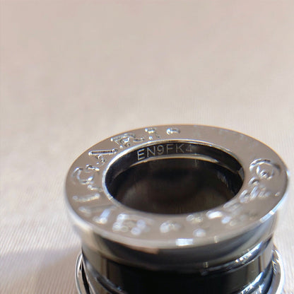 [⭐Aura]ZERO 1 BLACK CERAMIC SILVER NECKLACE