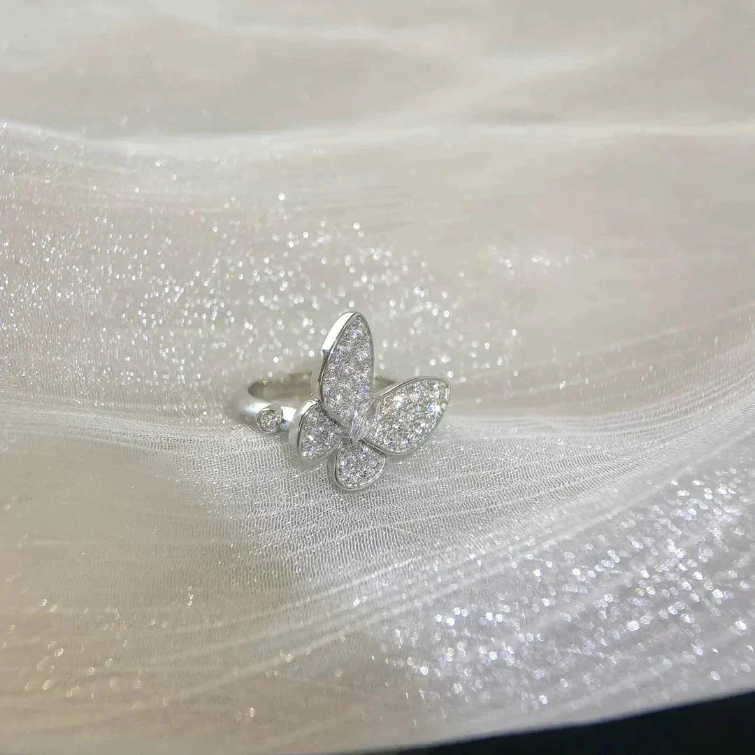 [⭐Aura]BUTTERFLY DIAMOND RING