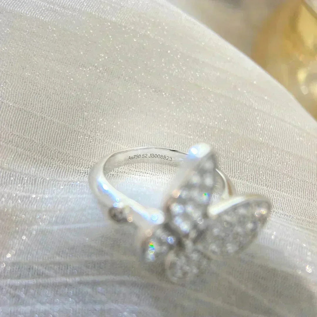 [⭐Aura]BUTTERFLY DIAMOND RING
