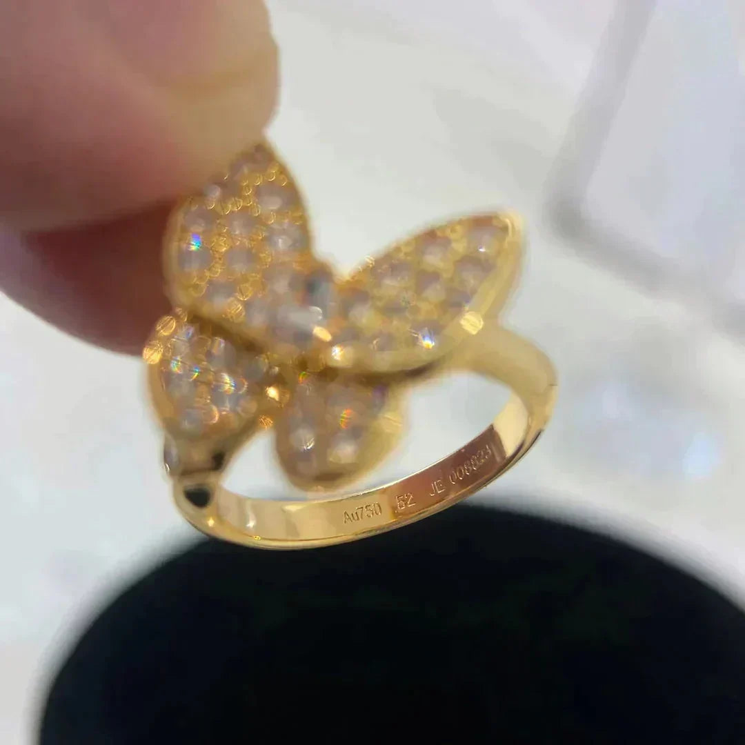 [⭐Aura]BUTTERFLY DIAMOND RING