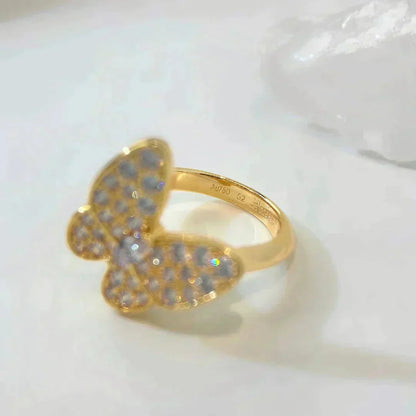 [⭐Aura]BUTTERFLY DIAMOND RING