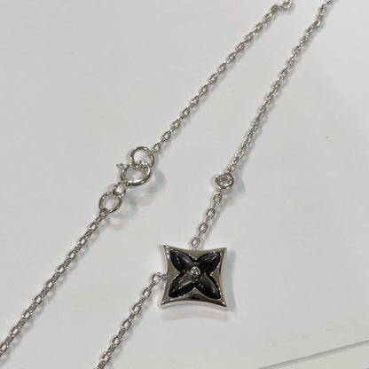 [⭐Aura]STAR BLACK MOP NECKLACE