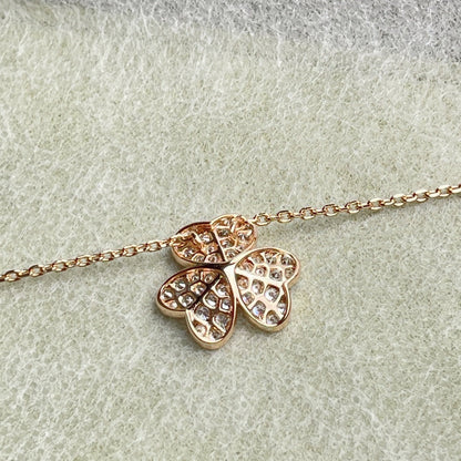 [⭐Aura]FLOWER DIAMOND NECKLACE
