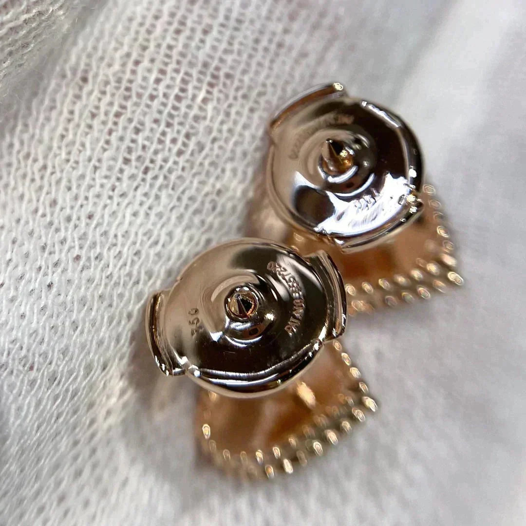 [⭐Aura]HEART CARNELIAN STUD EARRINGS
