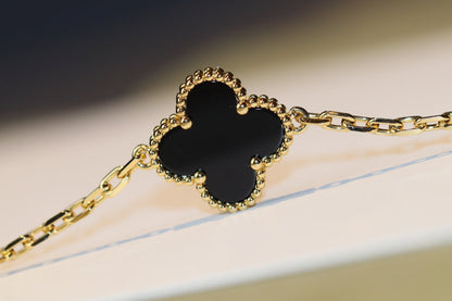 [⭐Aura]CLOVER 20 MOTIFS ONYX ROSE GOLD