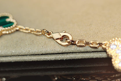 [⭐Aura]CLOVER 20 MOTIFS ONYX ROSE GOLD