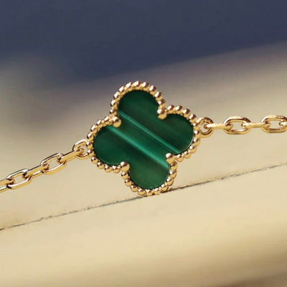 [⭐Aura]CLOVER 20 MOTIFS MALACHITE GOLD