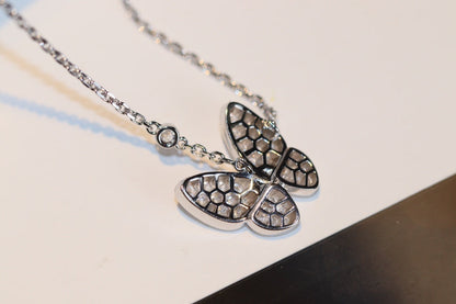 [⭐Aura]BUTTERFLY DIAMOND NECKLACE