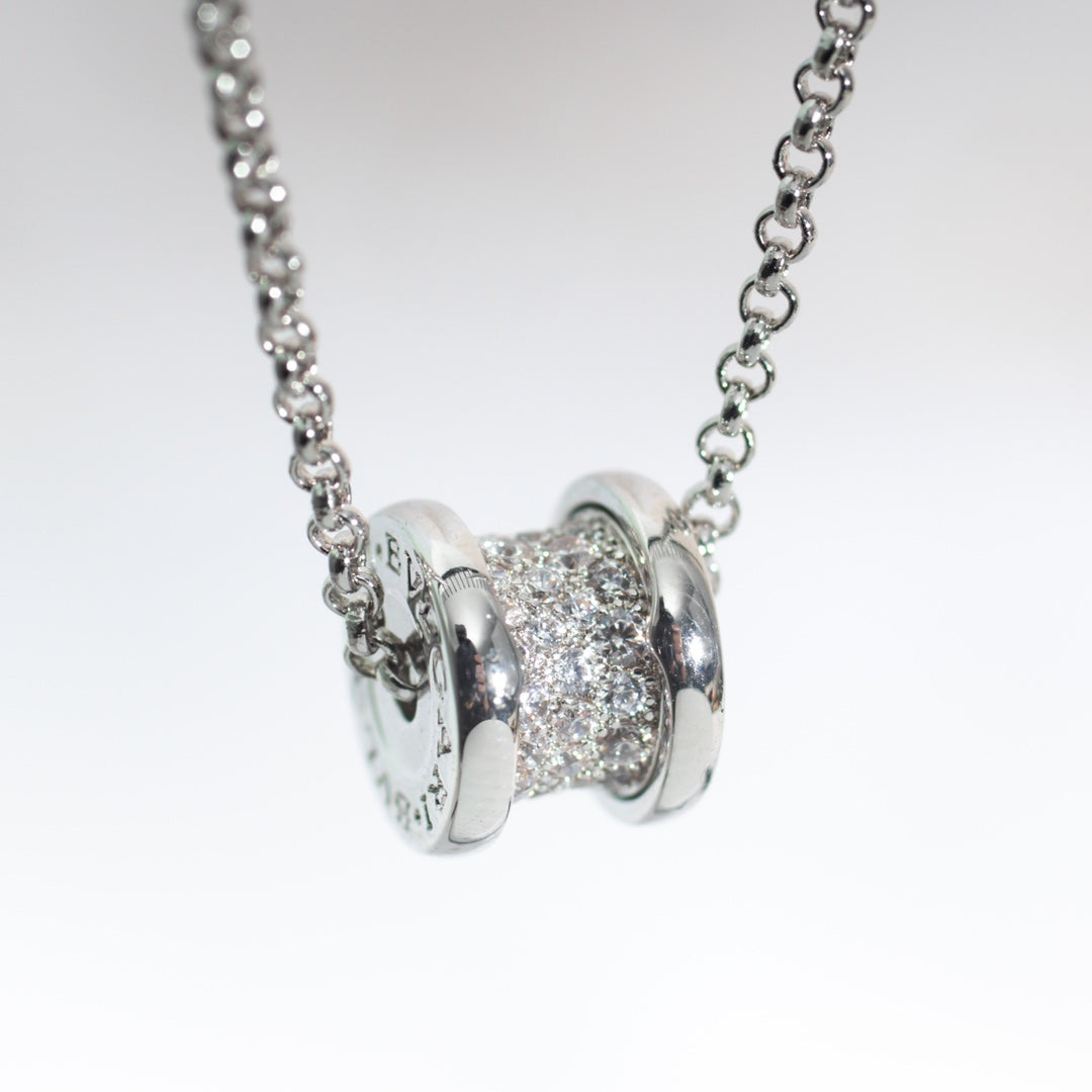 [⭐Aura]ZERO 1 SILVER DIAMOND NECKLACE