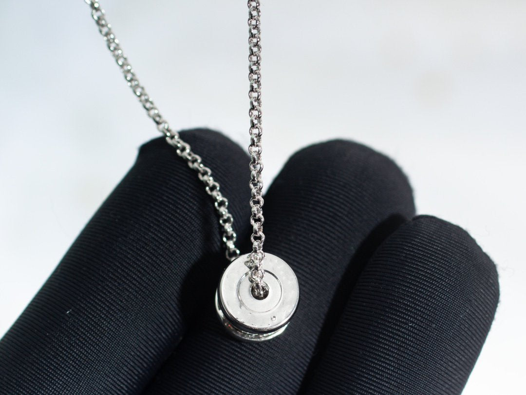 [⭐Aura]ZERO 1 SILVER DIAMOND NECKLACE