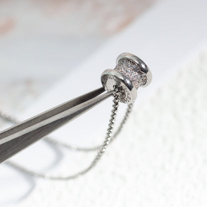 [⭐Aura]ZERO 1 SILVER DIAMOND NECKLACE