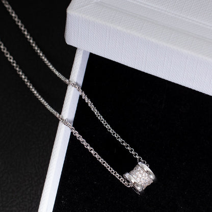 [⭐Aura]ZERO 1 SILVER DIAMOND NECKLACE