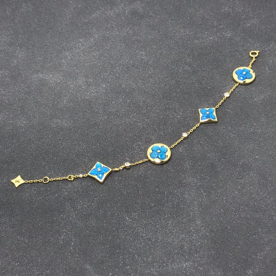 [⭐Aura]STAR AND SUN TURQUOISE 4 MOTIFS 3 DIAMONDS