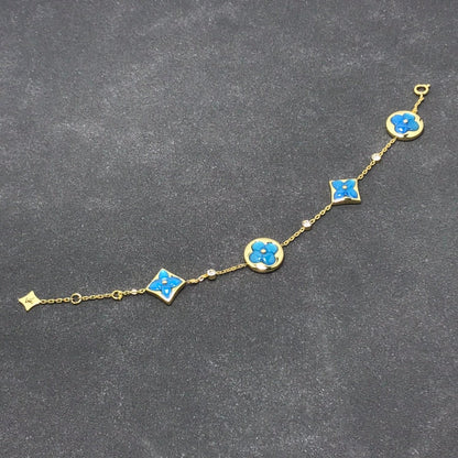 [⭐Aura]STAR AND SUN TURQUOISE 4 MOTIFS 3 DIAMONDS
