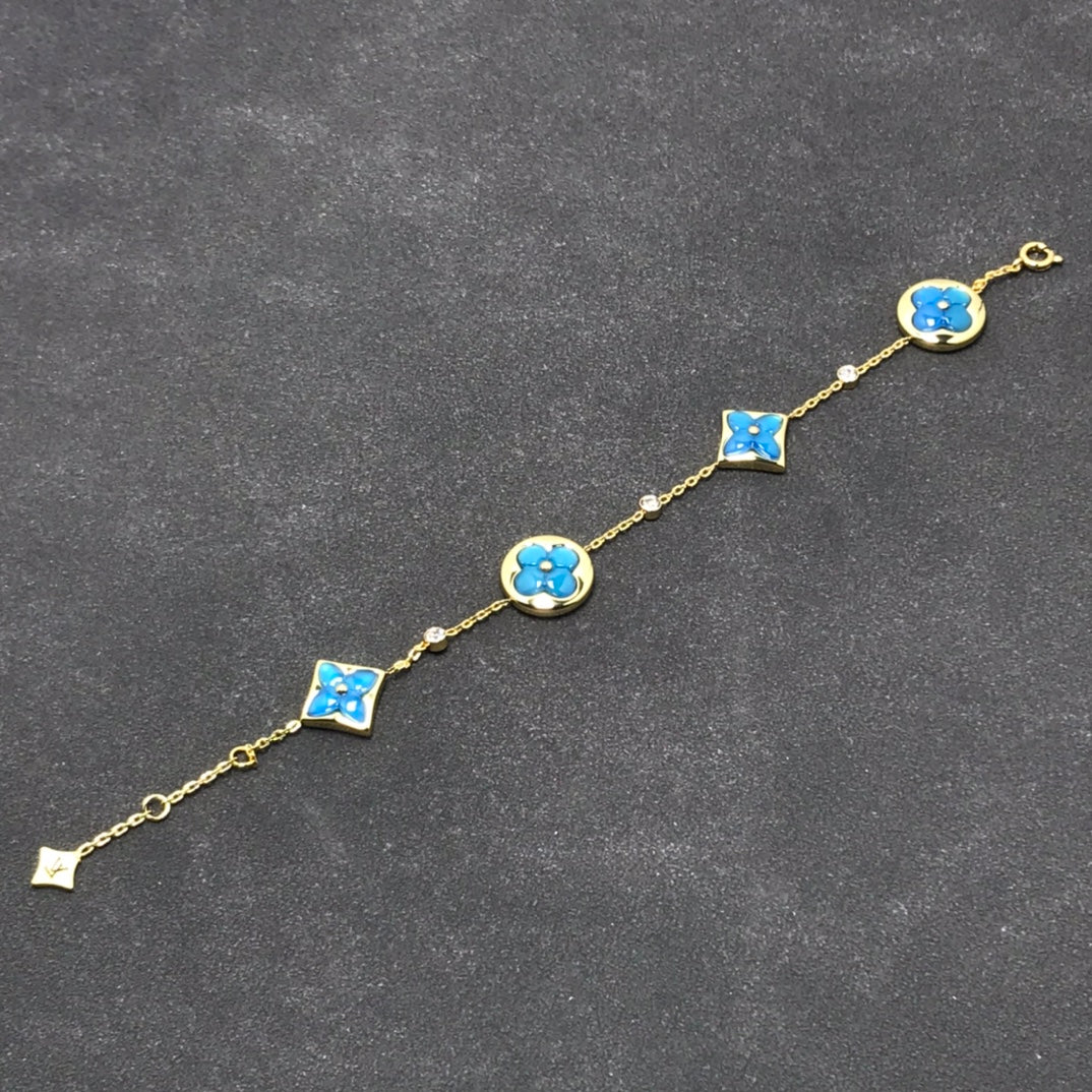 [⭐Aura]STAR AND SUN TURQUOISE 4 MOTIFS 3 DIAMONDS