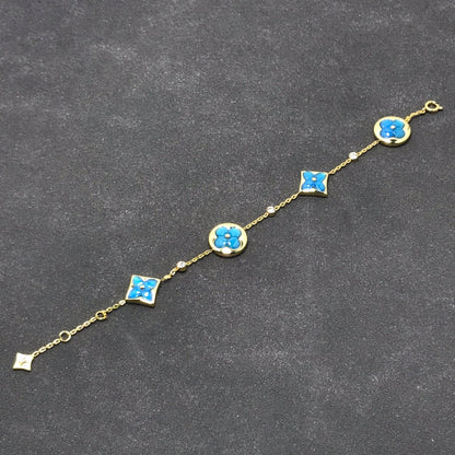 [⭐Aura]STAR AND SUN TURQUOISE 4 MOTIFS 3 DIAMONDS