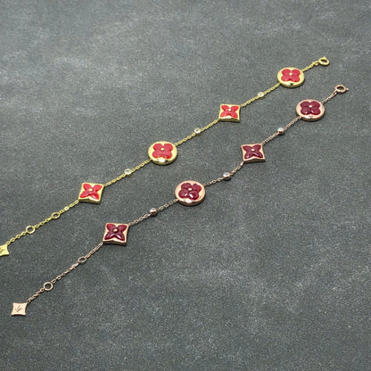 [⭐Aura]STAR AND SUN CARNELIAN 4 MOTIFS 3 DIAMONDS