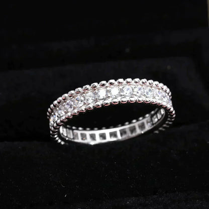 [⭐Aura]PERLEE DIAMOND SILVER RING