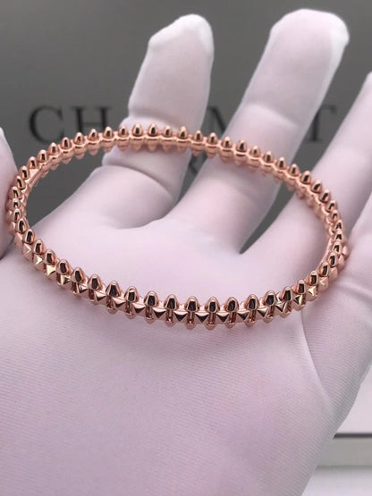 [⭐Aura]CLASH PINK GOLD BRACELET