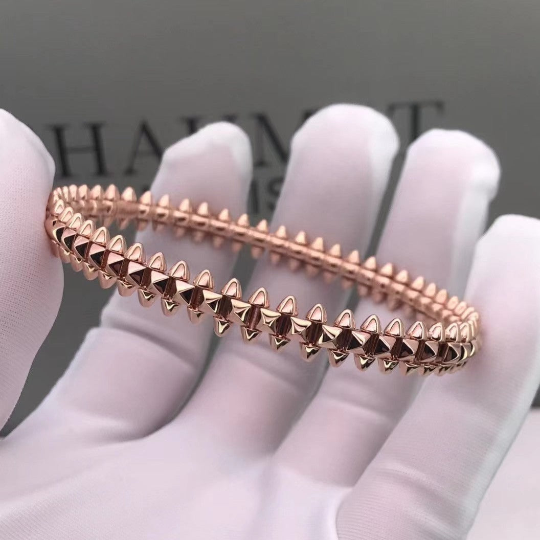 [⭐Aura]CLASH PINK GOLD BRACELET