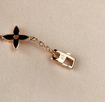 [⭐Aura]STAR AND SUN 7 MOTIFS GOLD BRACELET