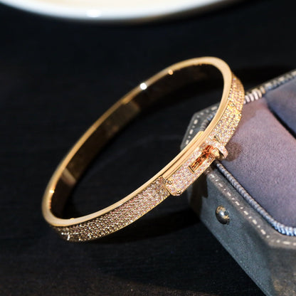 [⭐Aura]KELLY BRACELET DIAMOND PAVED