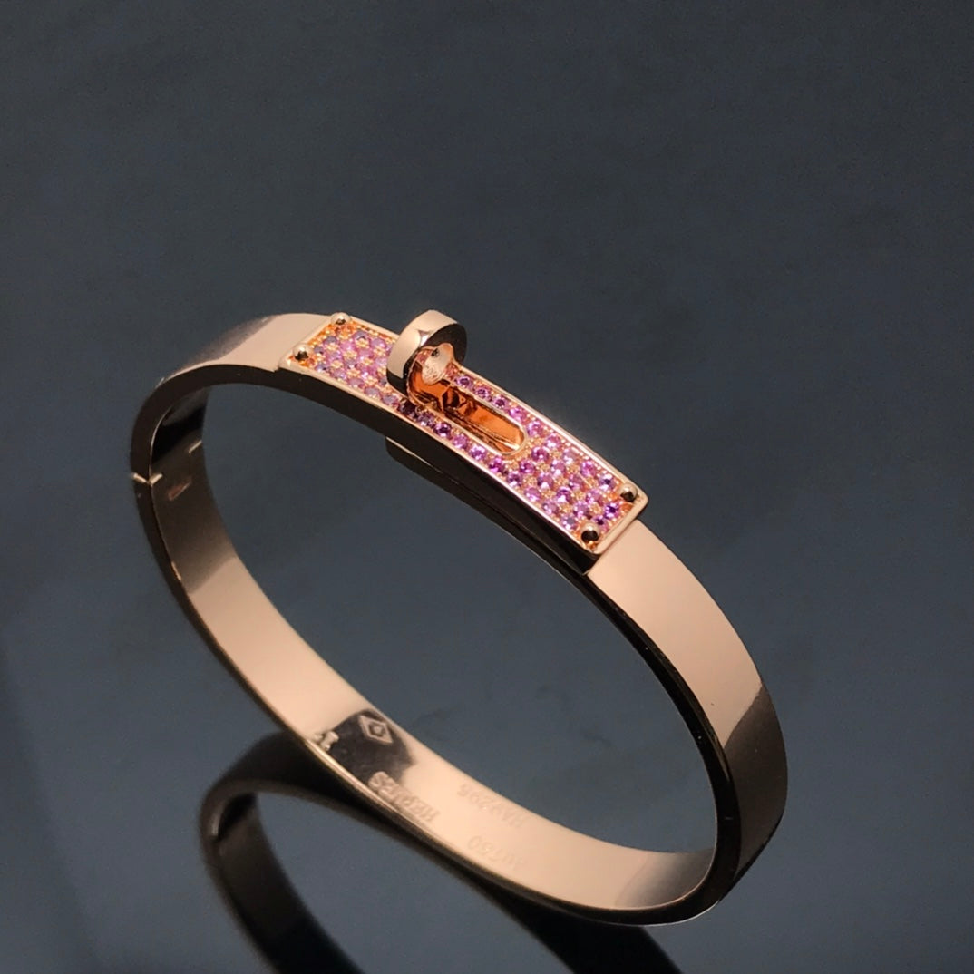 [⭐Aura]KELLY BRACELET PINK DIAMOND