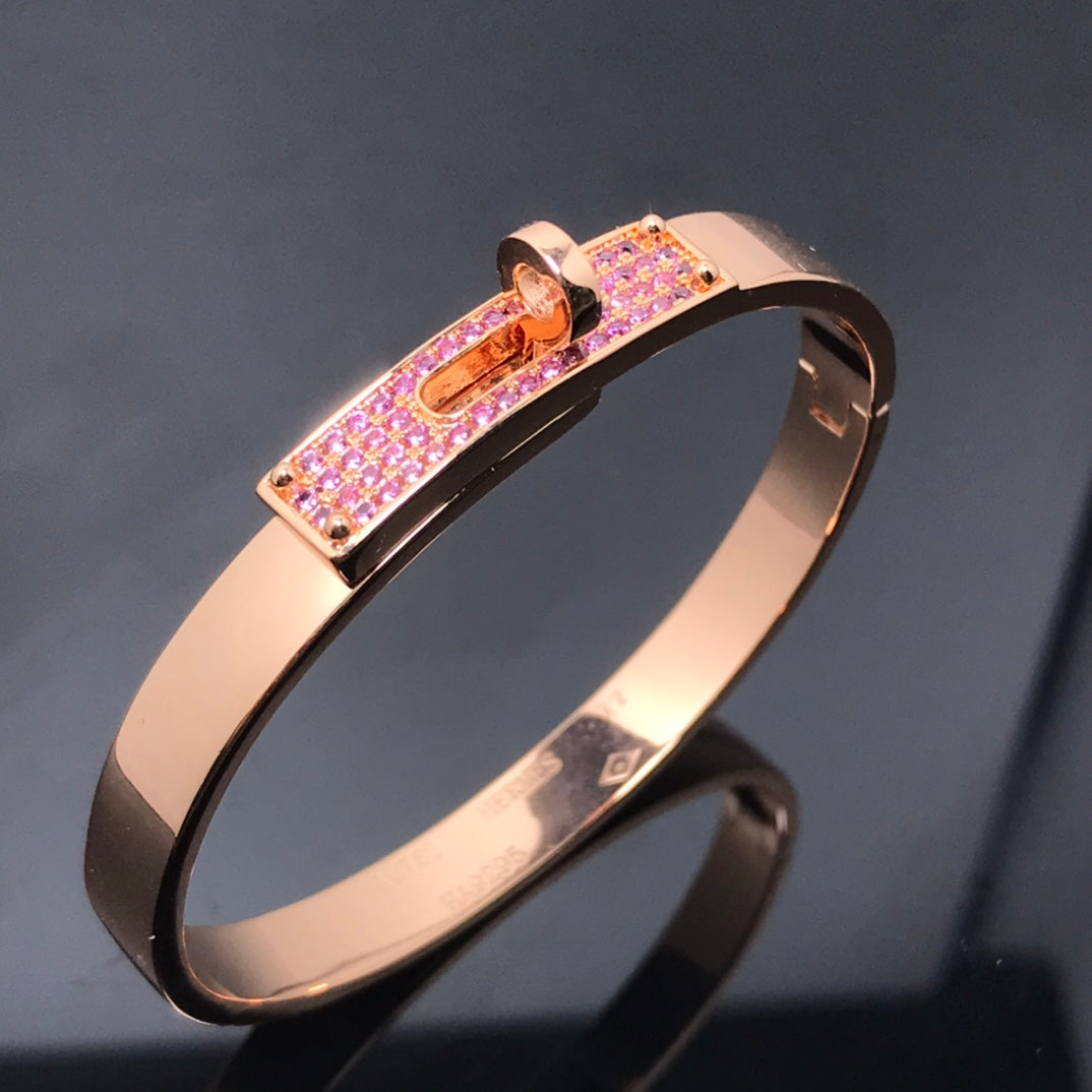 [⭐Aura]KELLY BRACELET PINK DIAMOND