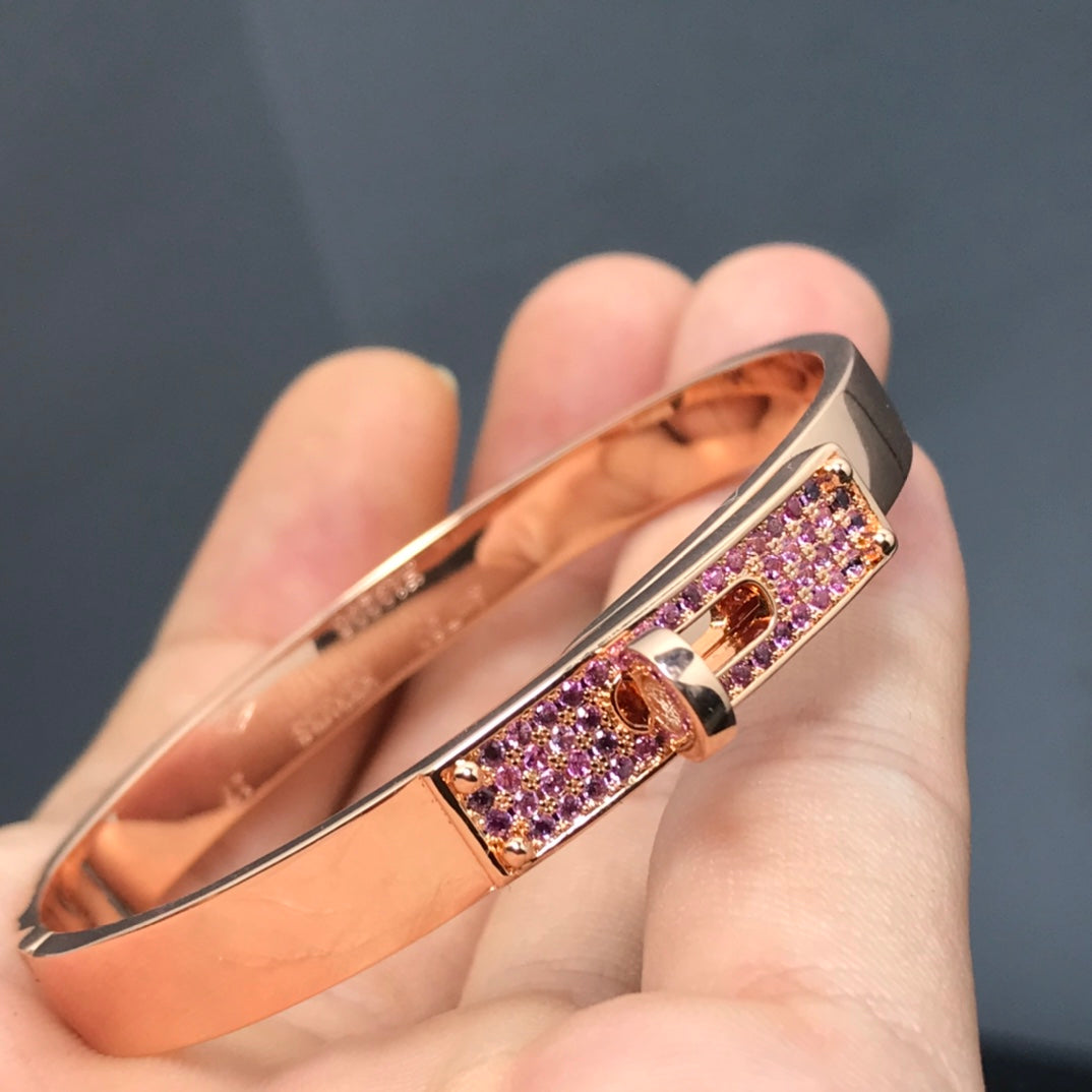 [⭐Aura]KELLY BRACELET PINK DIAMOND