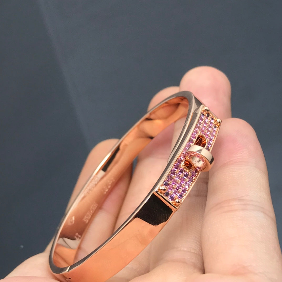 [⭐Aura]KELLY BRACELET PINK DIAMOND