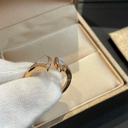 [⭐Aura]DREAM MOP DIAMOND OPEN RING