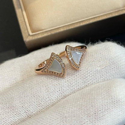 [⭐Aura]DREAM MOP DIAMOND OPEN RING