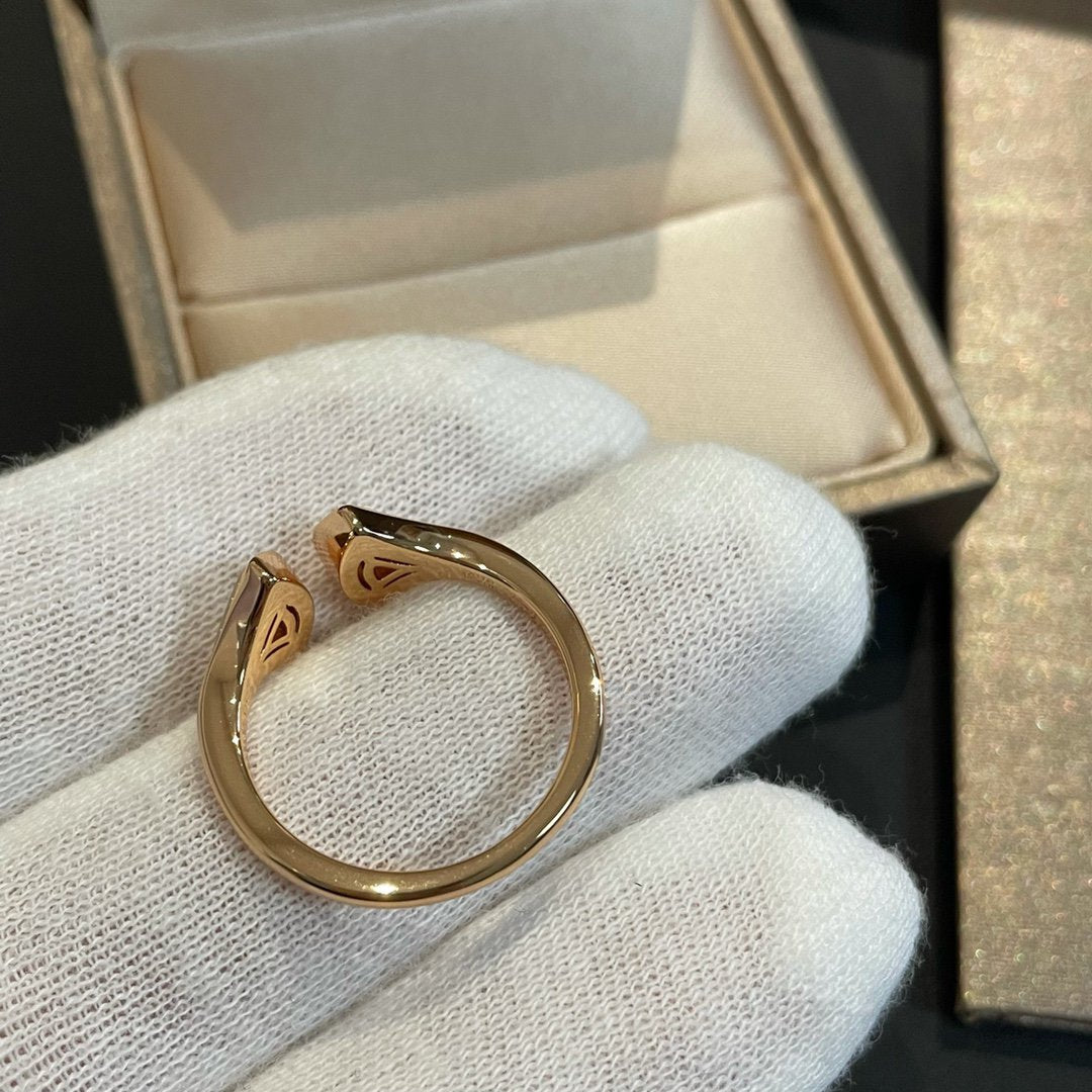 [⭐Aura]DREAM MOP DIAMOND OPEN RING