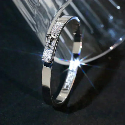 [⭐Aura]KELLY SILVER DIAMOND BRACELET