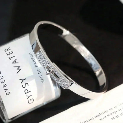 [⭐Aura]KELLY SILVER DIAMOND BRACELET