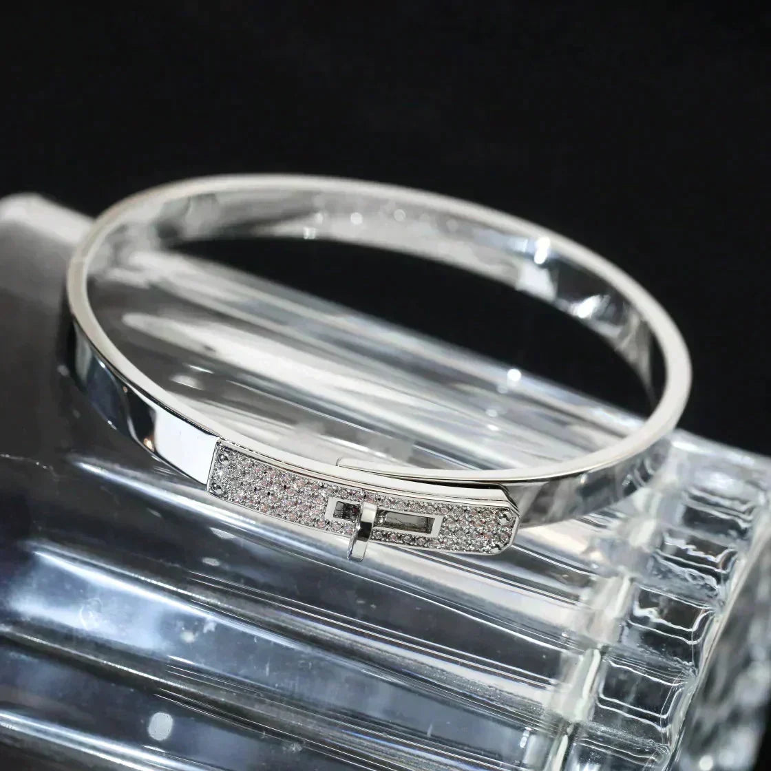 [⭐Aura]KELLY SILVER DIAMOND BRACELET
