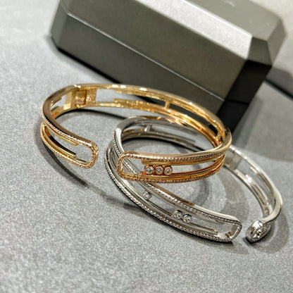 [⭐Aura]MOVE 10TH PAVED DIAMOND BRACELET