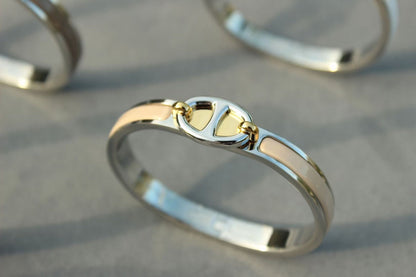 [⭐Aura]CLIC CHAINE SILVER BRACELET