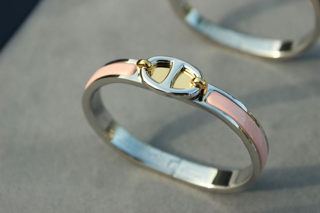 [⭐Aura]CLIC CHAINE SILVER BRACELET